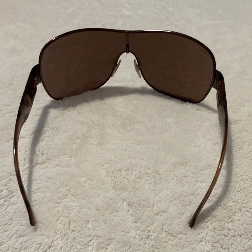 Burberry Brown Shield Sunglasses - Picture 2 of 4